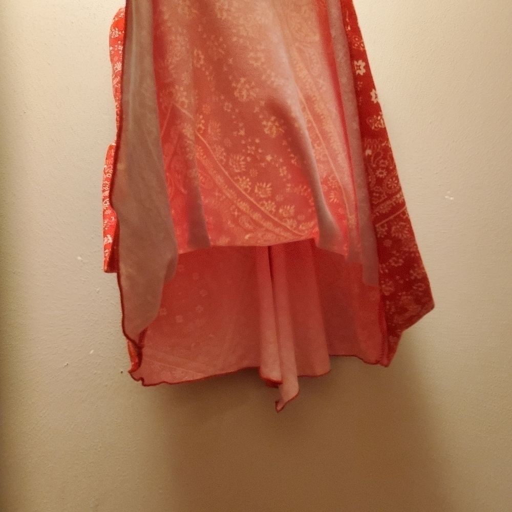 🍉 junior's strapless Top size large no Boundaries brand, country style western - Picture 6 of 9